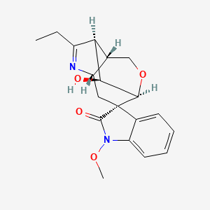 molecular formula C19H22N2O4 B1256079 Humantenidine 