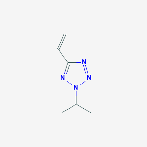 molecular formula C6H10N4 B12560941 5-Ethenyl-2-(propan-2-yl)-2H-tetrazole CAS No. 143918-69-8