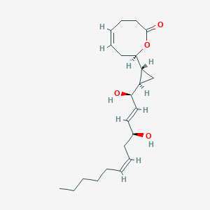 molecular formula C22H34O4 B1256125 Solandelactone F 
