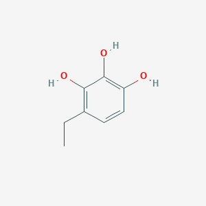 molecular formula C8H10O3 B12561399 4-Ethylbenzene-1,2,3-triol CAS No. 143502-72-1