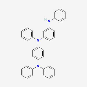 molecular formula C36H29N3 B12561427 N~1~-[4-(Diphenylamino)phenyl]-N~1~,N~3~-diphenylbenzene-1,3-diamine CAS No. 189388-18-9