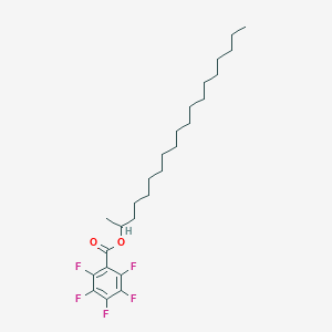 molecular formula C26H39F5O2 B12561518 Nonadecan-2-yl pentafluorobenzoate CAS No. 143423-32-9
