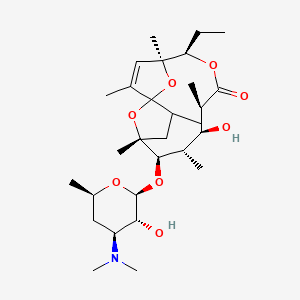 molecular formula C29H49NO8 B1256181 Erythralosamine CAS No. 546-57-6