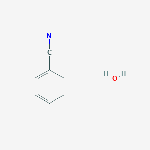 molecular formula C7H7NO B12561814 Benzonitrile-water CAS No. 189561-34-0