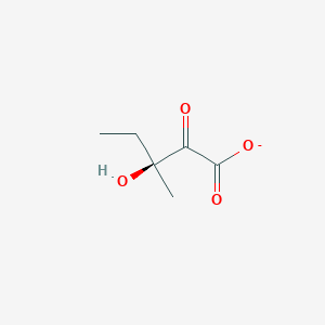 (S)-3-Hydroxy-3-methyl-2-oxopentanoate