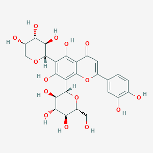 6-C-alpha-L-arabinopyranosyl-8-C-beta-D-glucosylluteolin