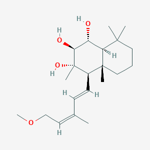 molecular formula C21H36O4 B1256202 Sterebin L 
