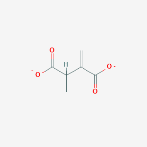 2-Methylene-3-methylsuccinate(2-)