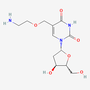 5-(2-Aminoethoxy)methyl-2'-deoxyuridine