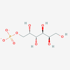 Galactitol 1-phosphate(2-)
