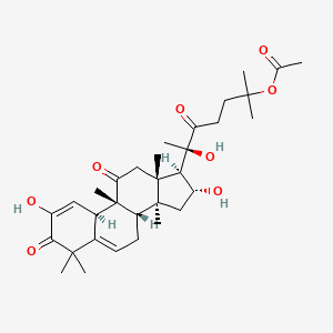 molecular formula C32H46O8 B1256231 23,24-dihydrocucurbitacin E CAS No. 28973-67-3