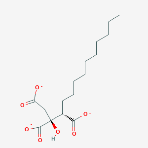 (2S,3S)-2-Hydroxytridecane-1,2,3-tricarboxylate