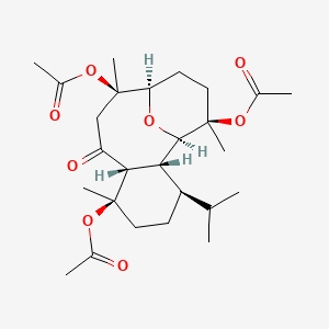molecular formula C26H40O8 B1256248 Labiatin A 