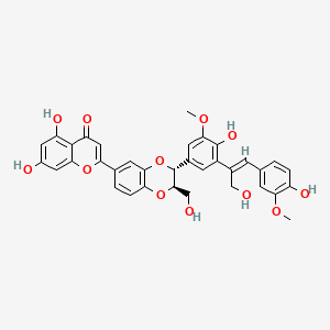 molecular formula C35H30O12 B1256251 Hydnowightin 