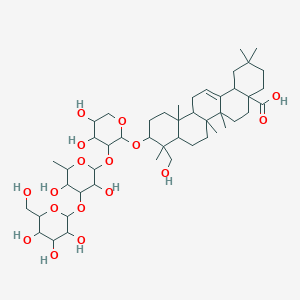 molecular formula C47H76O17 B1256260 Kalopanax saponin H 