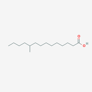 molecular formula C15H30O2 B1256274 10-Methyltetradecanoic acid 