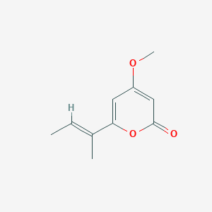 molecular formula C10H12O3 B1256279 Pestalopyrone 