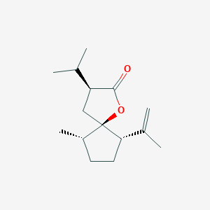 molecular formula C15H24O2 B1256290 Curcumalactone 