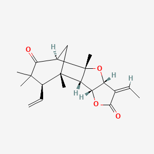 molecular formula C20H26O4 B1256291 Neopallavicinin 