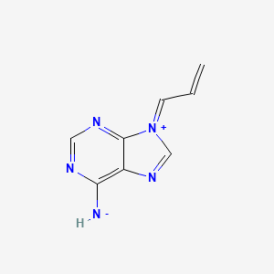 molecular formula C8H7N5 B12563011 Bglvixkcdjhlgs-uhfffaoysa- 