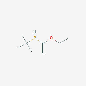molecular formula C8H17OP B12563066 tert-Butyl(1-ethoxyethenyl)phosphane CAS No. 161890-65-9