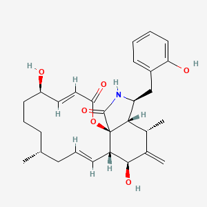 molecular formula C29H37NO6 B1256317 Cytochalasin Z4 