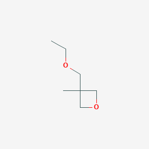 molecular formula C7H14O2 B12563231 Oxetane, 3-(ethoxymethyl)-3-methyl- CAS No. 175799-35-6