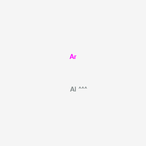 molecular formula AlAr B12563238 Aluminum;argon 