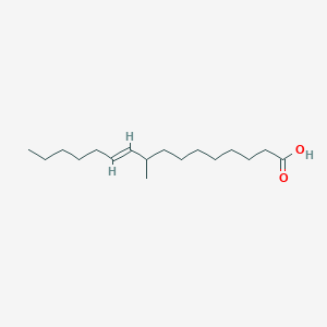 molecular formula C17H32O2 B1256325 9-Methyl-10-hexadecenoic acid 