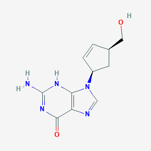 molecular formula C11H13N5O2 B125634 Carbovir CAS No. 120443-30-3