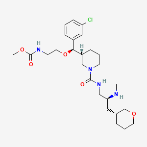 molecular formula C26H41ClN4O5 B1256342 VTP-27999 CAS No. 942142-51-0