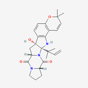 molecular formula C26H31N3O4 B1256358 notoamide D 