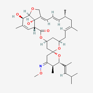 molecular formula C37H53NO8 B1256369 Moxidectin CAS No. 119718-45-5