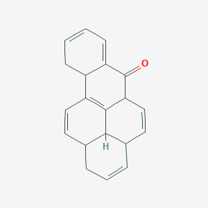 molecular formula C20H18O B12563753 3a,5a,10,10a,12a,12b-Hexahydro-1H-benzo(a)pyren-6-one CAS No. 143476-18-0