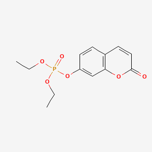 molecular formula C13H15O6P B1256386 Diethylumbelliferyl phosphate 