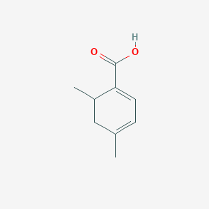 molecular formula C9H12O2 B12563883 1,3-Cyclohexadiene-1-carboxylicacid, 4,6-dimethyl- CAS No. 307532-23-6