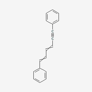 molecular formula C18H14 B12563889 6-Phenylhexa-1,3-dien-5-ynylbenzene CAS No. 193745-66-3