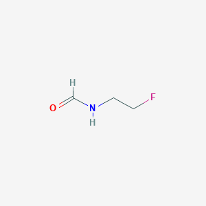 molecular formula C3H6FNO B12563892 N-(2-Fluoroethyl)formamide CAS No. 143984-06-9