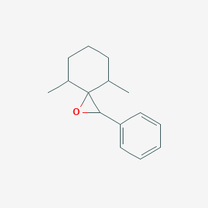 molecular formula C15H20O B12563897 4,8-Dimethyl-2-phenyl-1-oxaspiro[2.5]octane CAS No. 183997-24-2