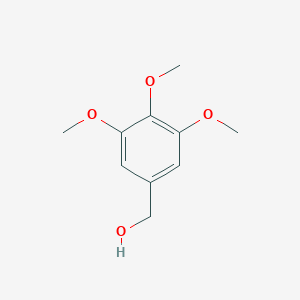molecular formula C10H14O4 B125640 3,4,5-Trimethoxybenzyl alcohol CAS No. 3840-31-1