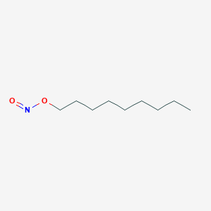 molecular formula C9H19NO2 B12564318 Nonyl nitrite CAS No. 192699-41-5