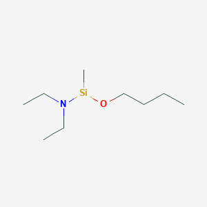 molecular formula C9H22NOSi B12564376 CID 15635647 