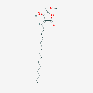 molecular formula C20H36O4 B1256441 Subamolide A 