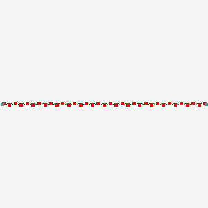 molecular formula C68H138O35 B1256449 Tetratriacontaethylene glycol 