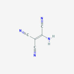 molecular formula C5H2N4 B1256450 Aminoethenetricarbonitrile 