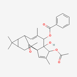 molecular formula C29H34O6 B1256451 Kansuiphorin C 