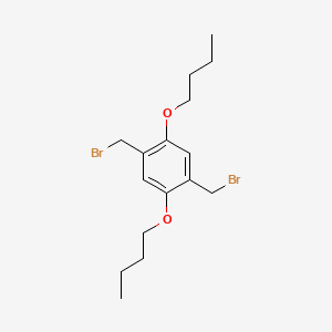 molecular formula C16H24Br2O2 B12564522 1,4-Dibutoxy-2,5-bis(bromomethyl)benzene CAS No. 295806-73-4