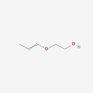 molecular formula C5H10O2 B12564610 2-(1-Propenyloxy)-ethanol CAS No. 161014-94-4