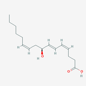 molecular formula C16H26O3 B1256462 Tetranor-12(S)-HETE CAS No. 121842-79-3