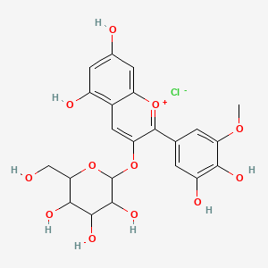 molecular formula C22H23ClO12 B1256467 Petunidin 3-monoglucoside 